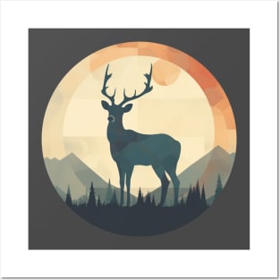 Nature-Inspired Hipster Wanderlust Tees Posters and Art